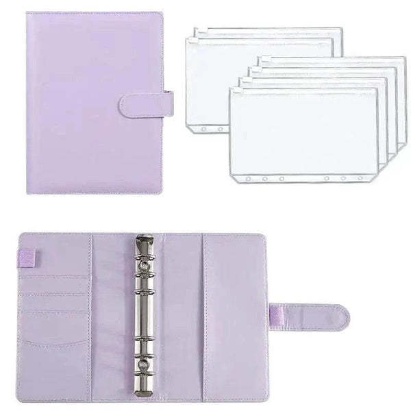 A6 Deluxe Leather Finance Organizer