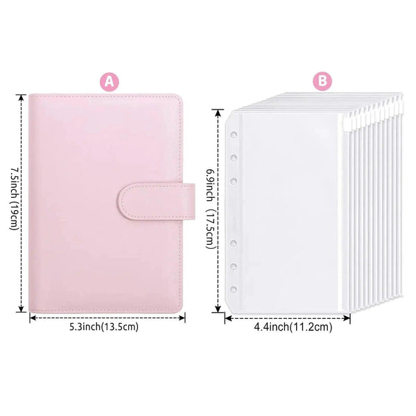 A6 Deluxe Leather Finance Organizer