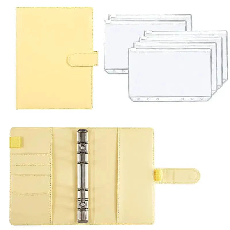 A6 Deluxe Leather Finance Organizer