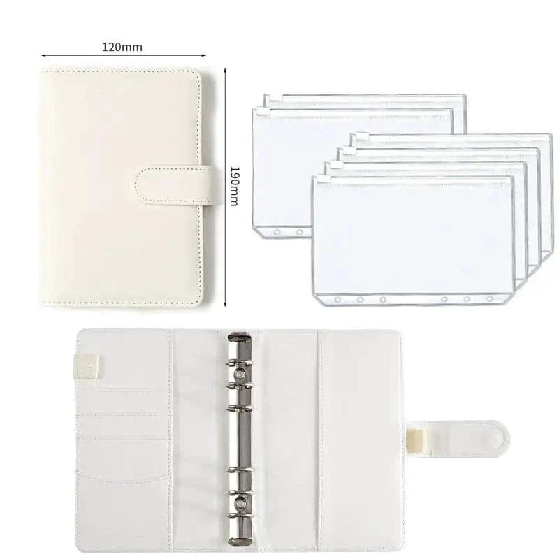 A6 Deluxe Leather Finance Organizer