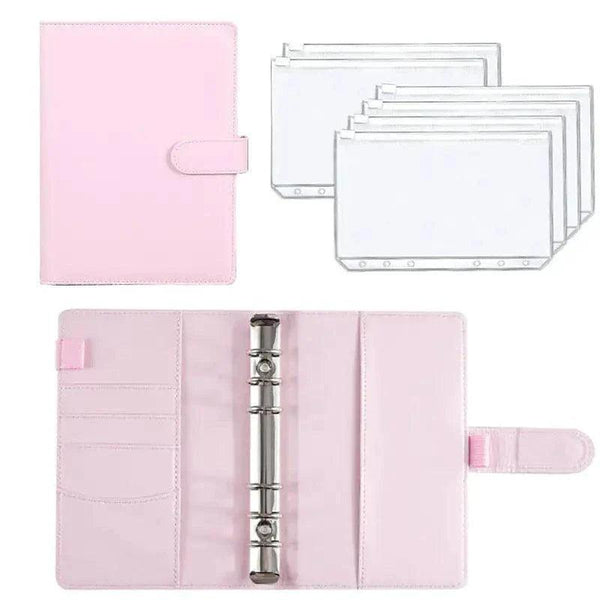 A6 Deluxe Leather Finance Organizer