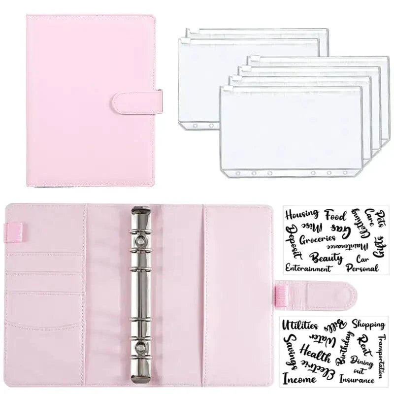 A6 Deluxe Leather Finance Organizer