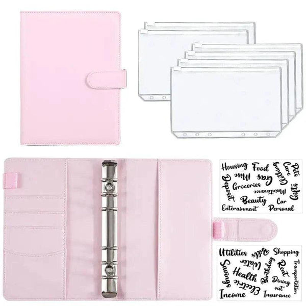 A6 Deluxe Leather Finance Organizer