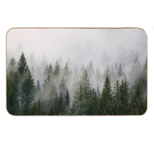 Misty Forest Bath Mat