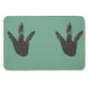 Big Foot Dinosaur Foot Print Design Bath Mat