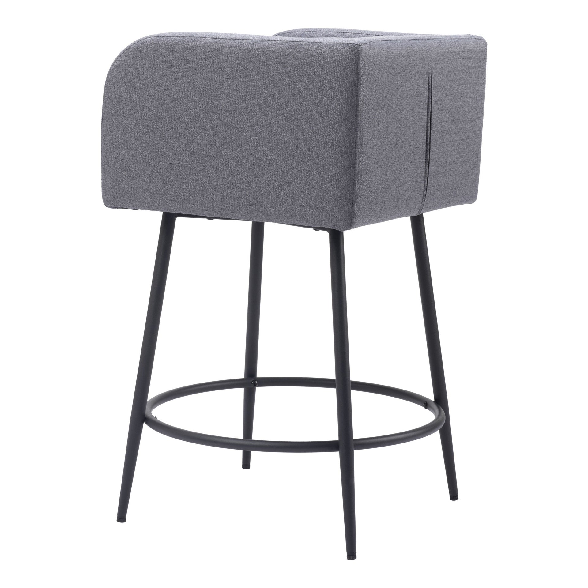 Horbat Counter Stool (Set of 2) Gray