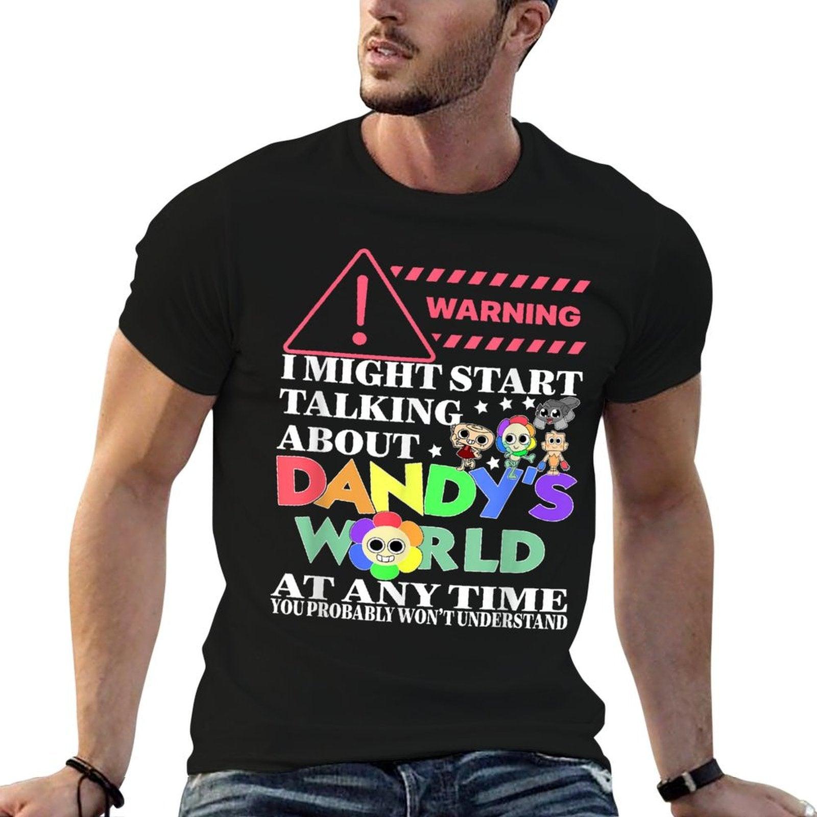 Dandy's World Characters Funny For Men Women Kids  Stretchy T-Shirt