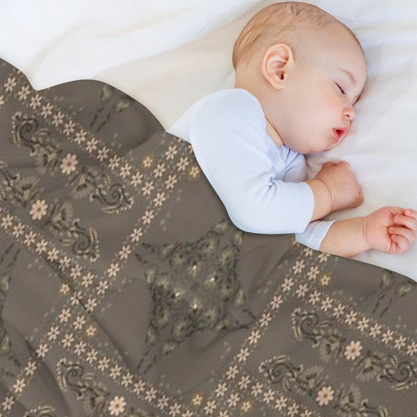 Hallowed Mirror Sustainable Throw Blanket