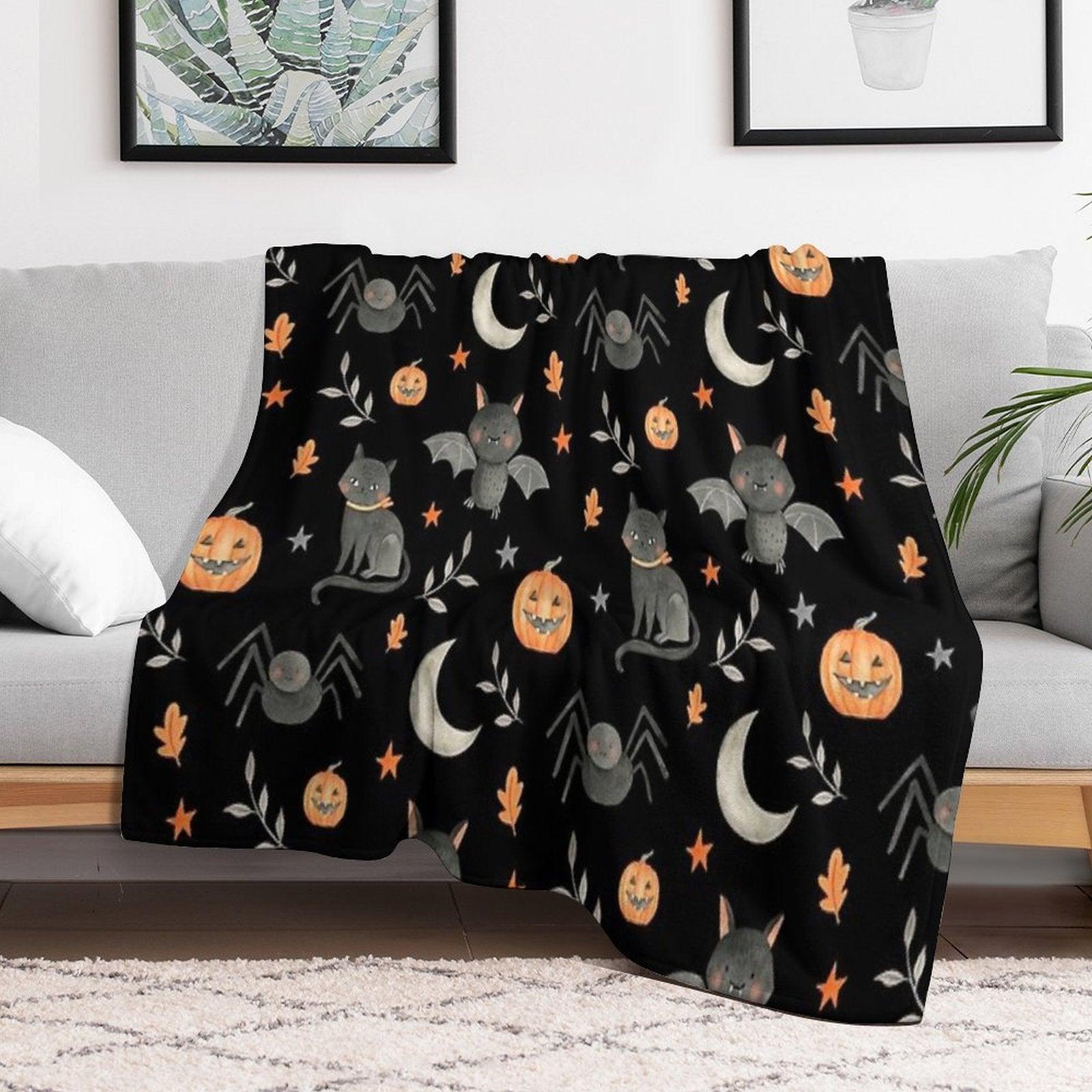 HALLOWEEN PARTY Throw Blanket