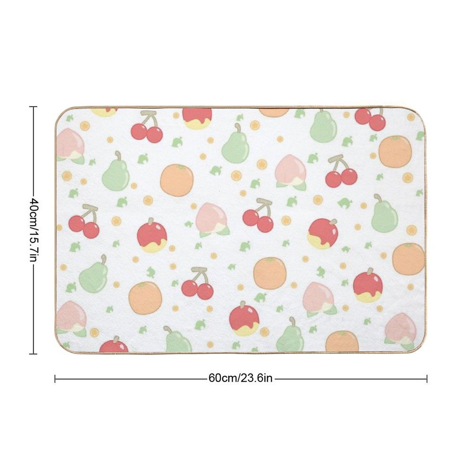 Fruit Pattern Bath Mat