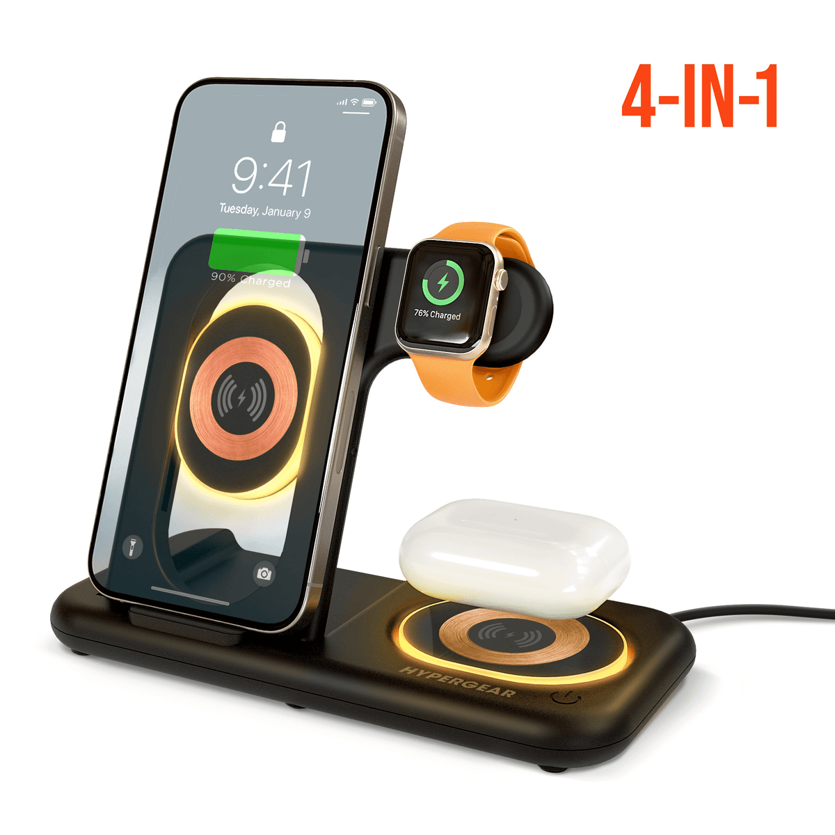 4 in 1 Wireless Charging Stand