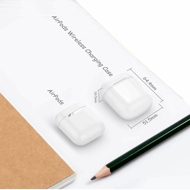 Qi Wireless Charging Case Cover for Apple® Airpods