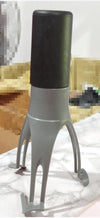 Kitchen Tool Automatic Triangle Egg Beater - Grey