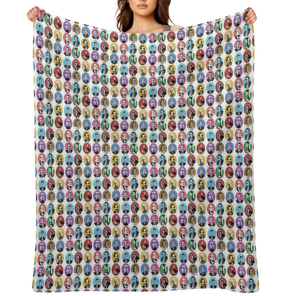 MEGA RIK MAYALL COLLECTION Durable Throw Blanket