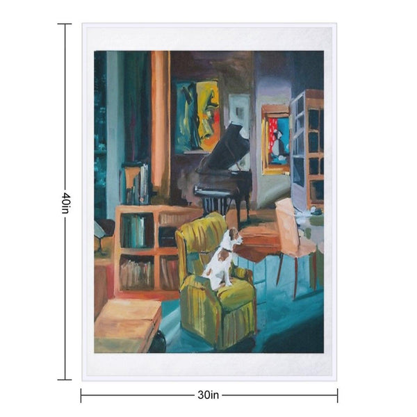 Frasier's Apartment Throw Blanket