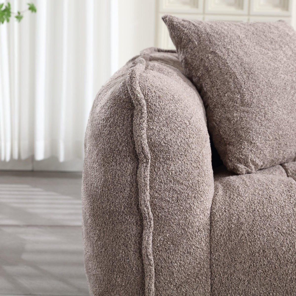 Cozy Beanbag Chair with High Resilience Foam Core