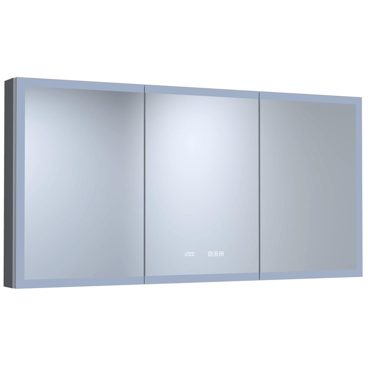60 Inch W x 30 Inch H Rectangular LED Bathroom Mirror