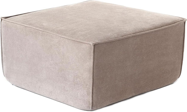 Modular Sectional Sofa Ottoman 31.5 Inches Espresso