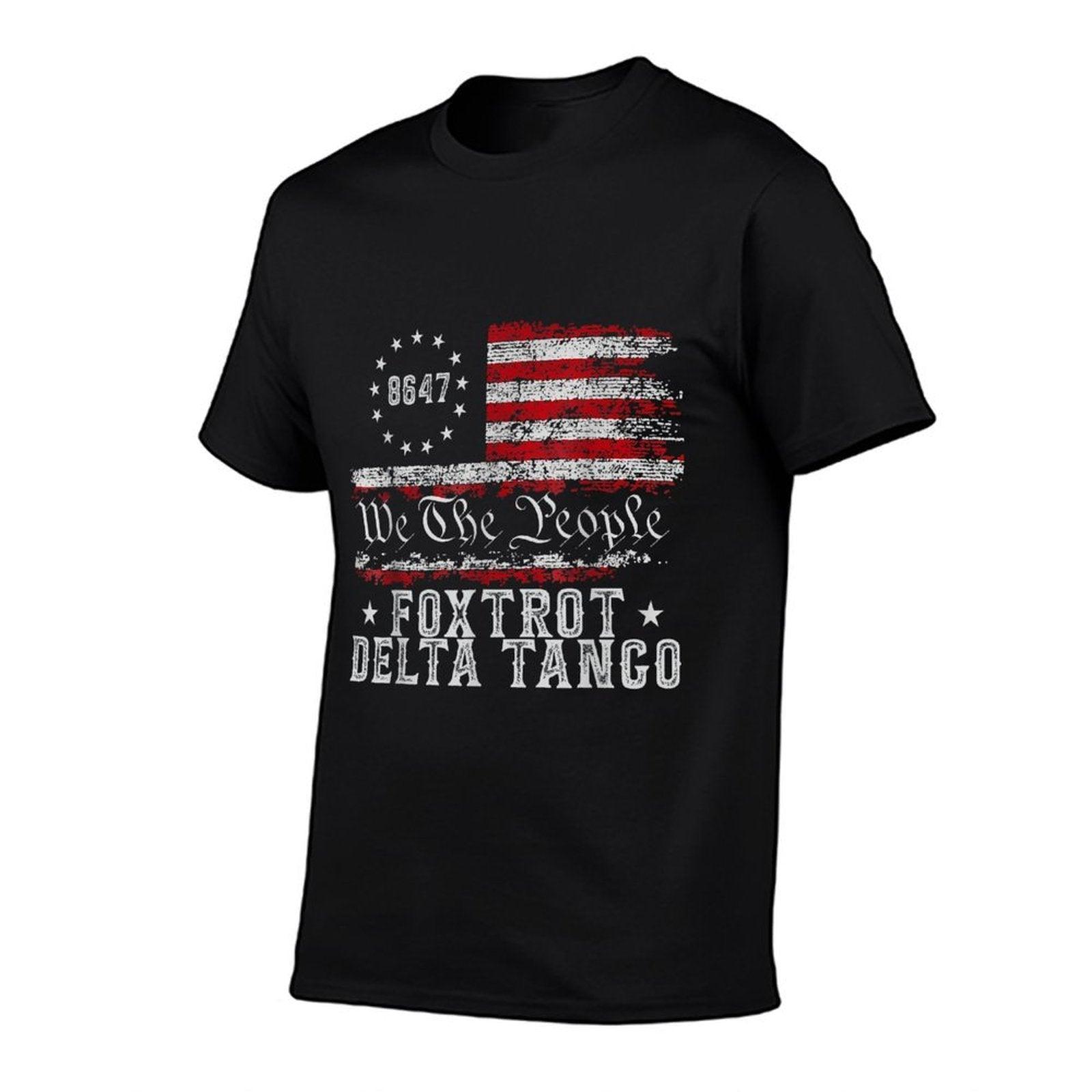 8647 Anti Trump Foxtrots Deltas Tangos Impeach 47 86 47  Affordable Price T-Shirt