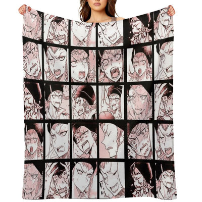 Kazuichi Manga Collection (Colored) Quick-dry Throw Blanket