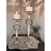Antique Wrought Iron Candle Holder