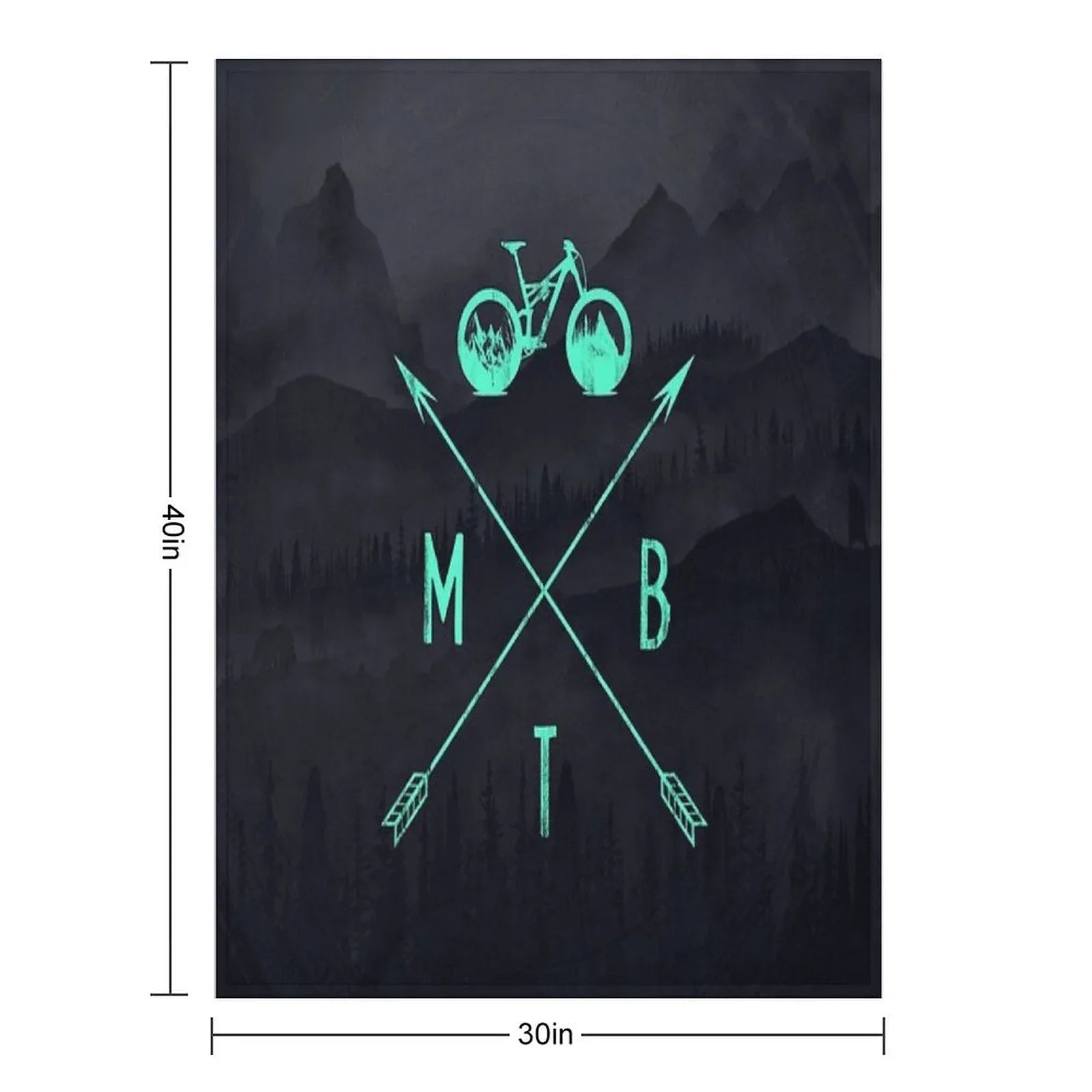 MTB Nomad Throw Blanket