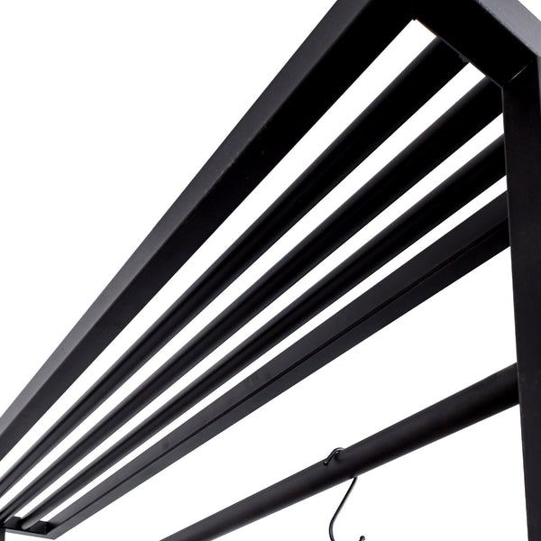 kitchen Island, Bakers Rack, Island Table for Kitchen,3 Tier Microwave Stand Oven Shelf with Storage, Storage Shelf for Kitchen Dining Room Living Room,3 Hooks