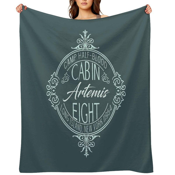 Artemis Cabin 8 Throw Blanket