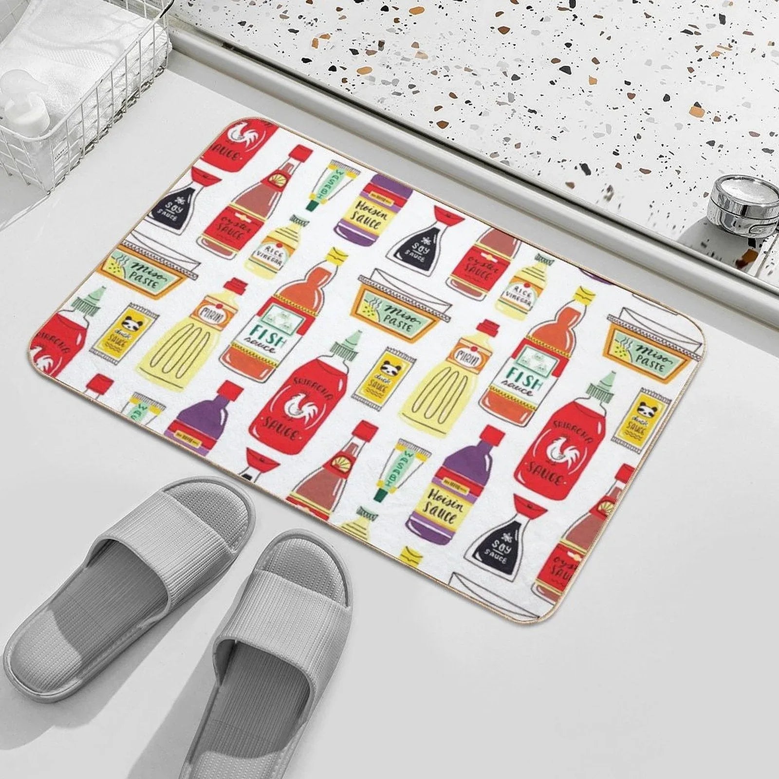 Asian Seasonings Bath Mat