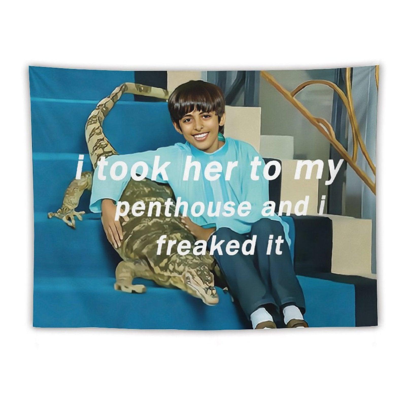 Ravi I Took Her To My Penthouse And I Freaked It Tapestry
