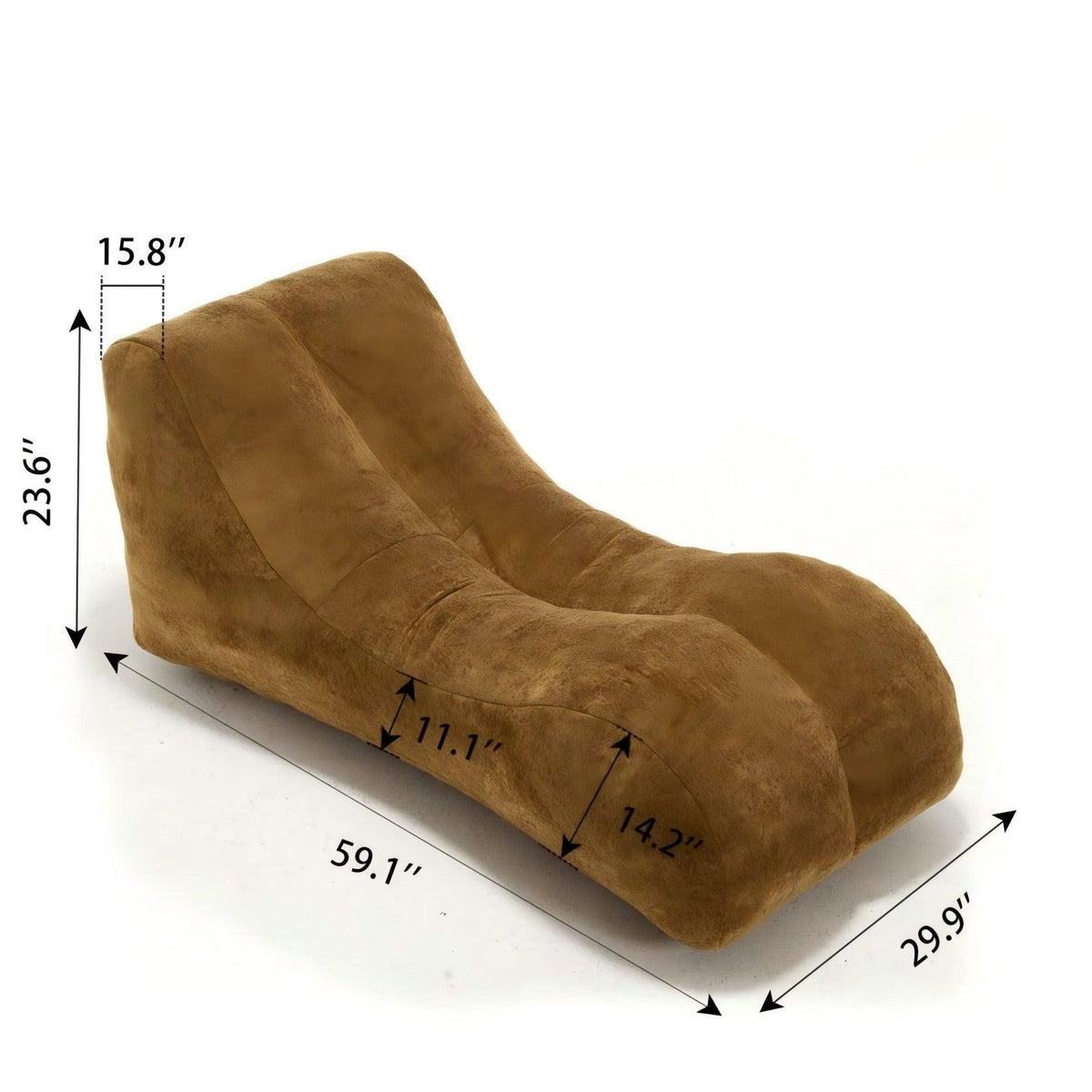 Olives Bean Bag Sofa‑Lounger