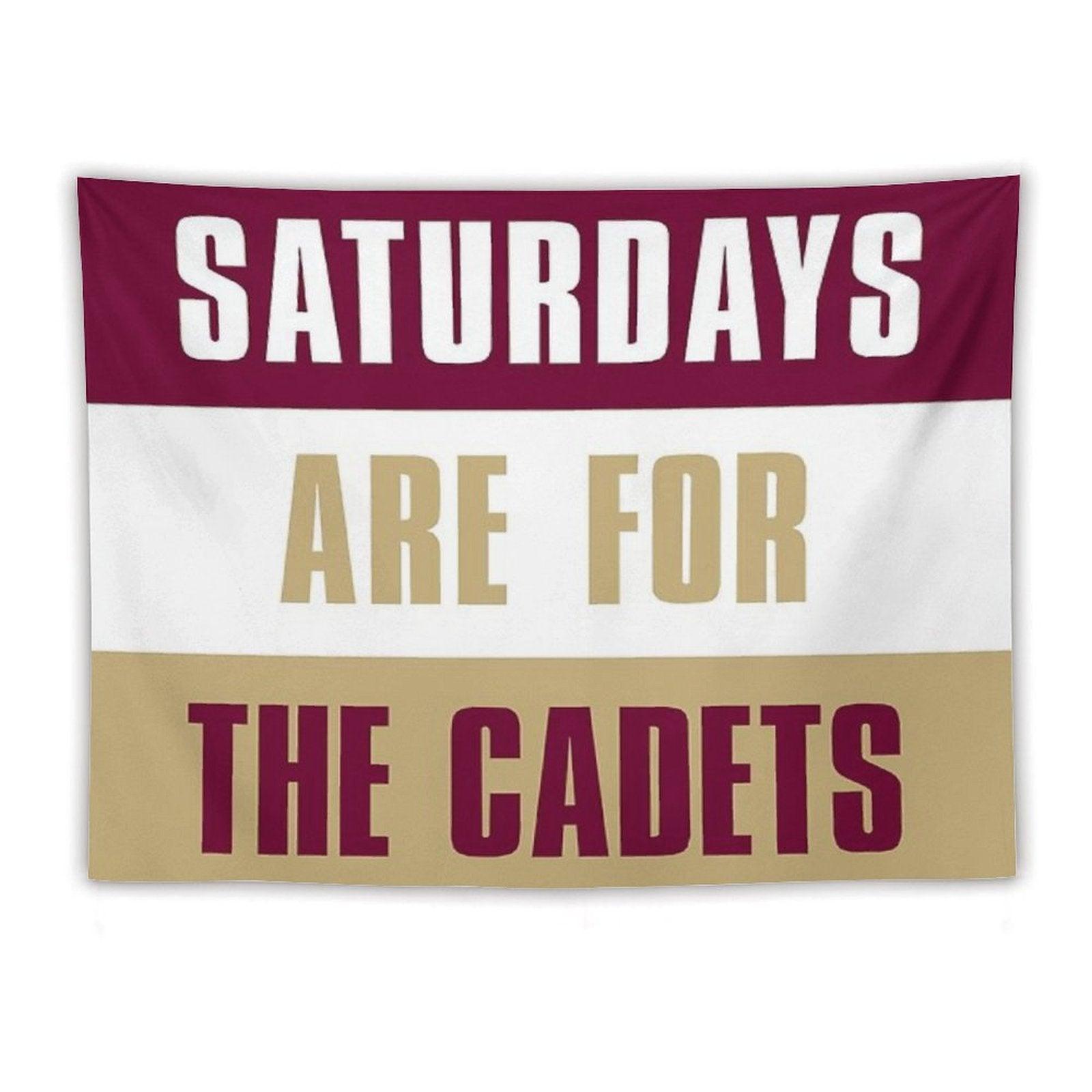 Saturdays Are for The Cadets, Norwich University  – The Military College of Vermont Tapestry