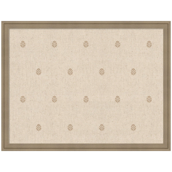 Pinboard Beige Botanical Block Print