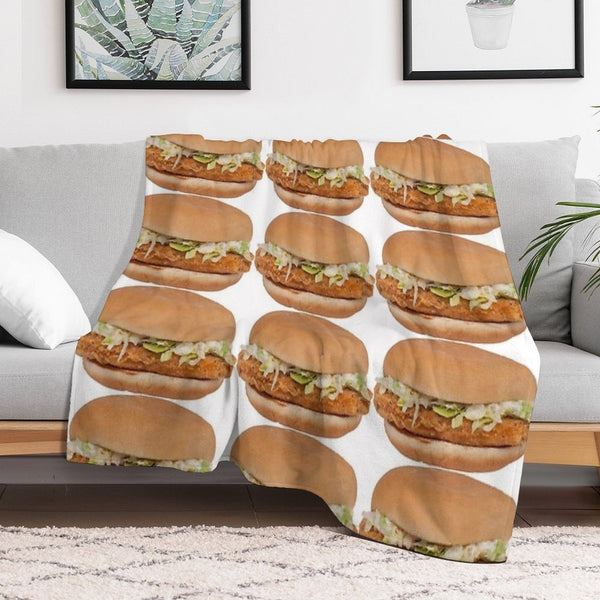 McChicken Wrinkle-free Throw Blanket