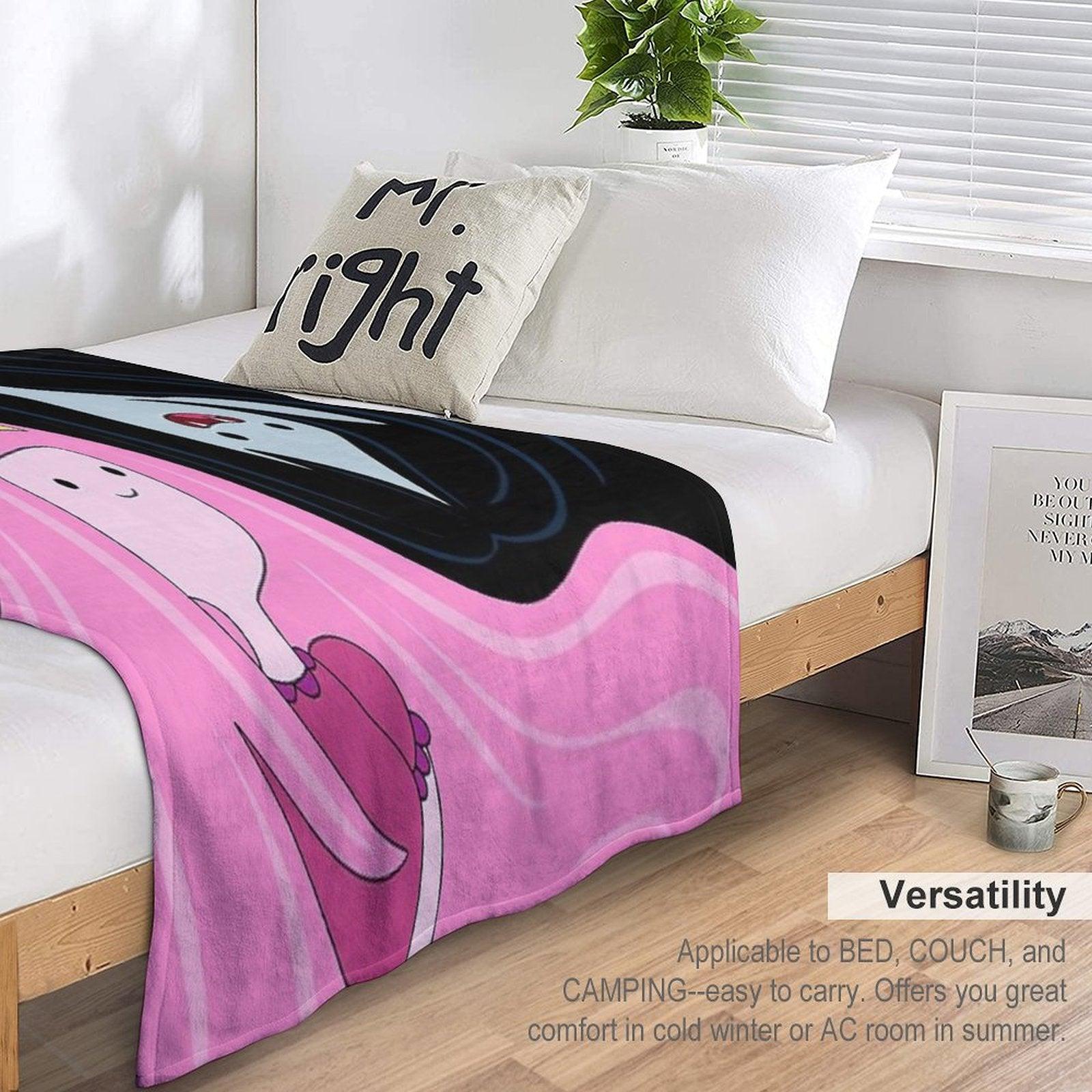Princess Bubblegum And Marceline Throw Blanket