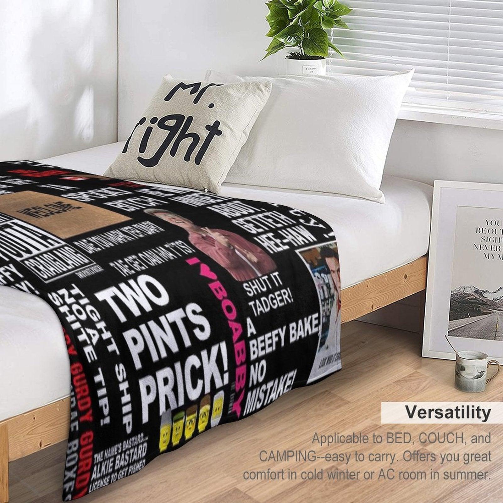 Still Game Scrap Book Throw Blanket