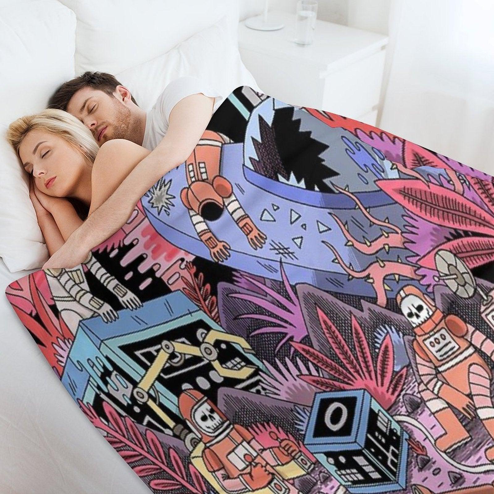 Chaos Throw Blanket