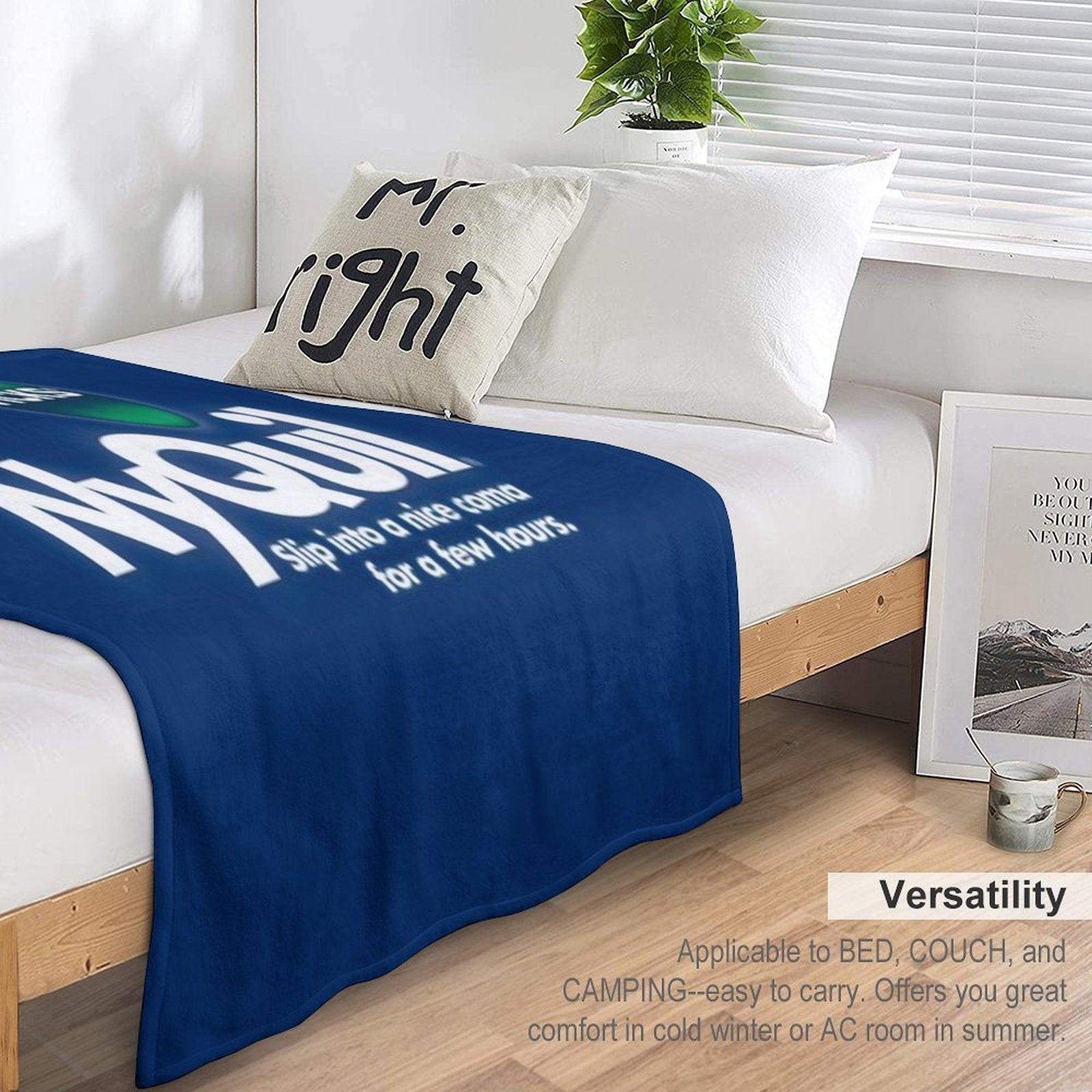 NyQuil Throw Blanket