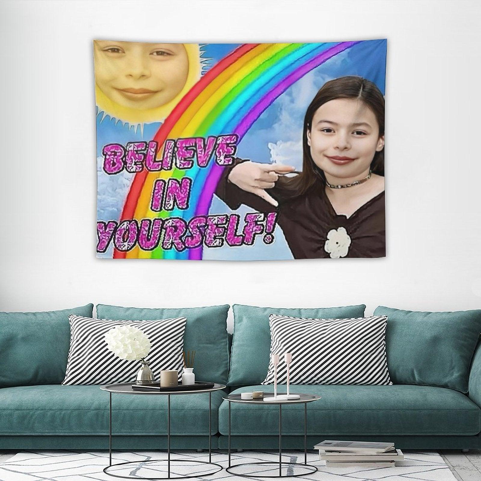 Believe in Yourself Tapestry