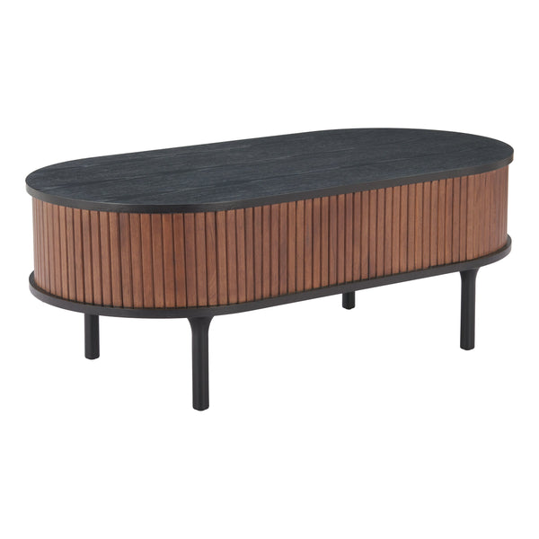 Koriana Coffee Table Black & Walnut