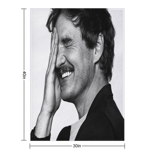 Pedro Pascal Anti-pilling Throw Blanket