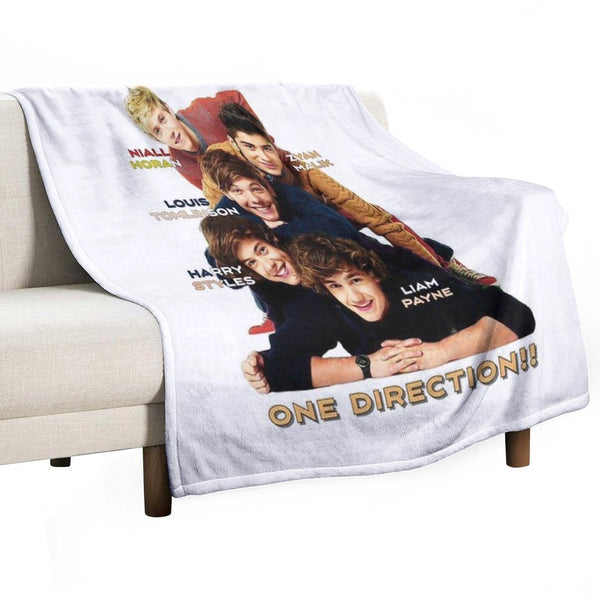 One Direction Unite!!! Gift-ready Throw Blanket