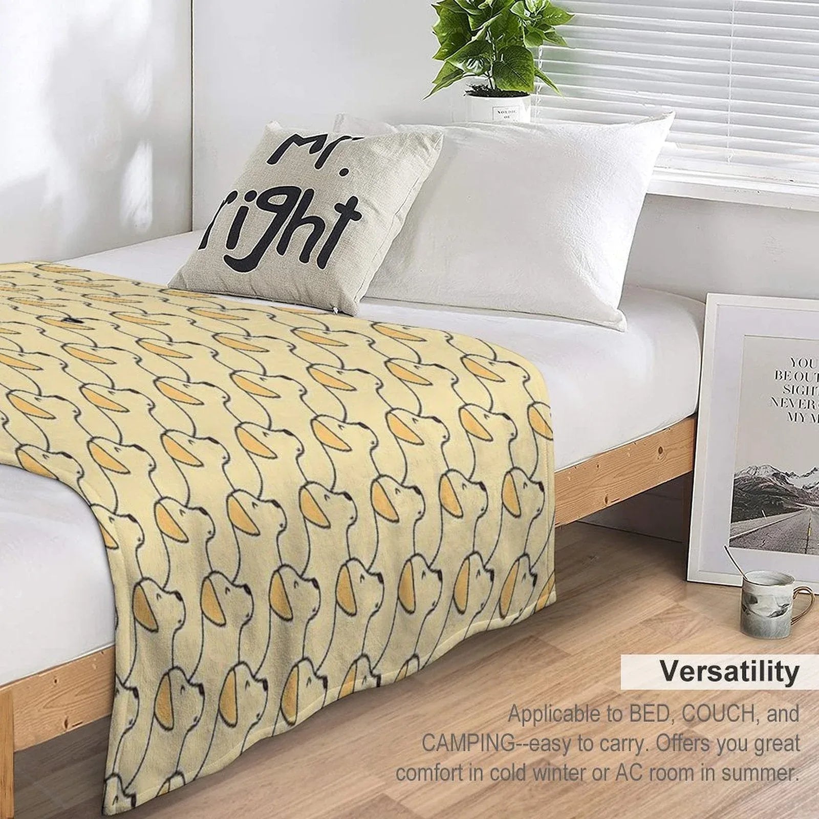 That Cool Lab Throw Blanket