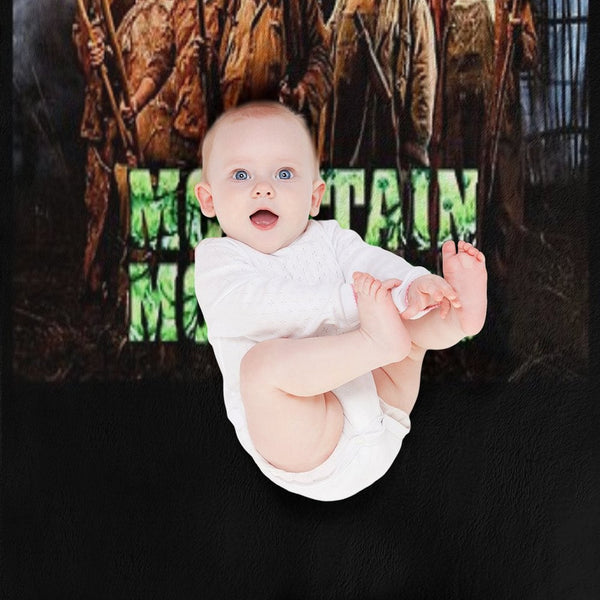 Mountain Monsters Tv Compact Throw Blanket