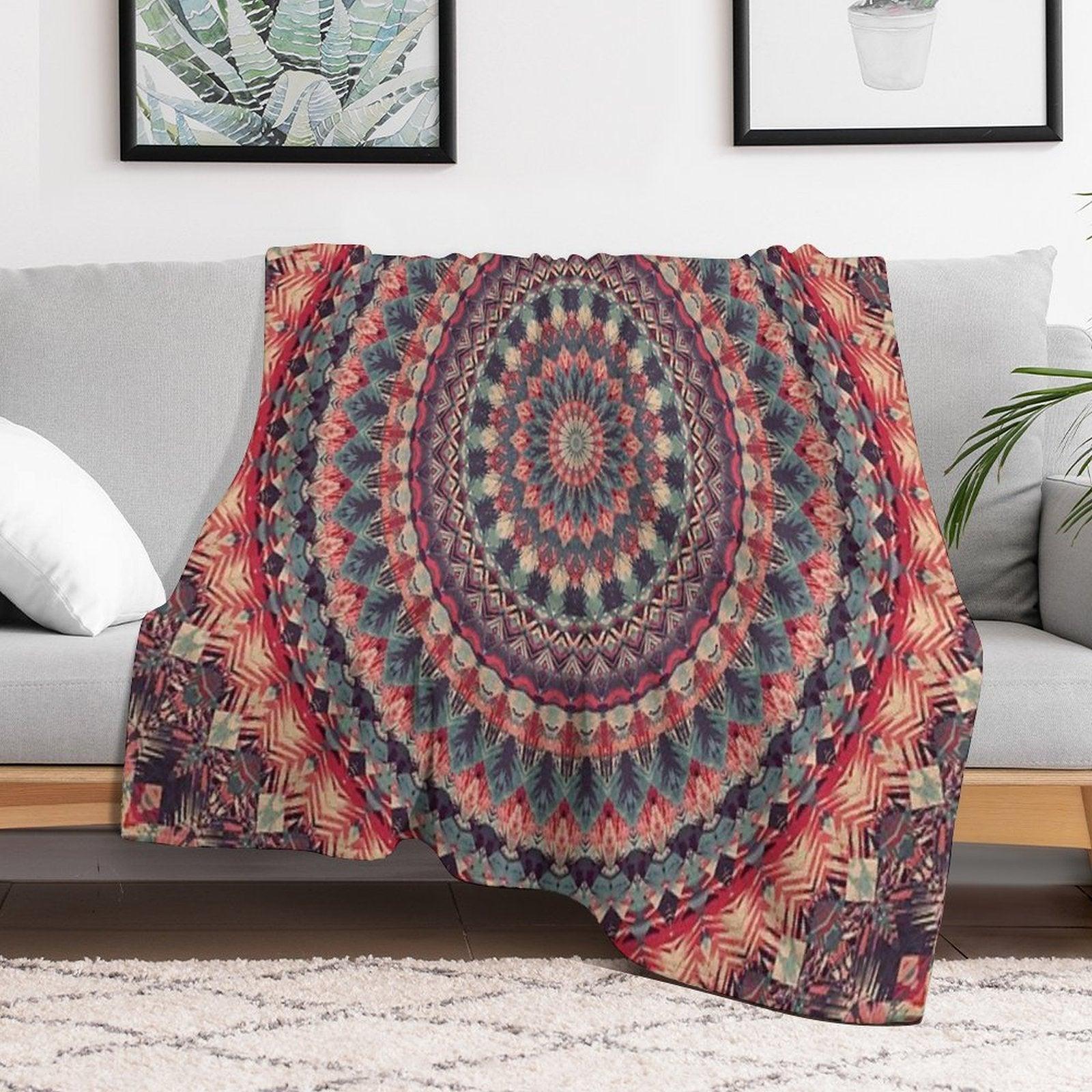 Mandala 126 Throw Blanket
