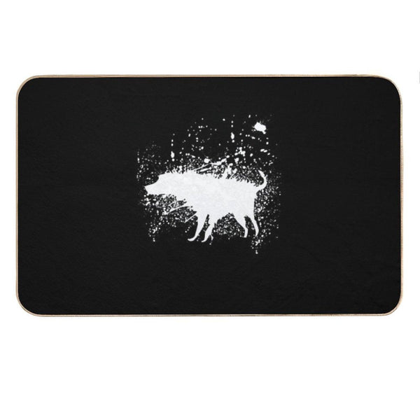 Banksy Splash Dog Bath Mat