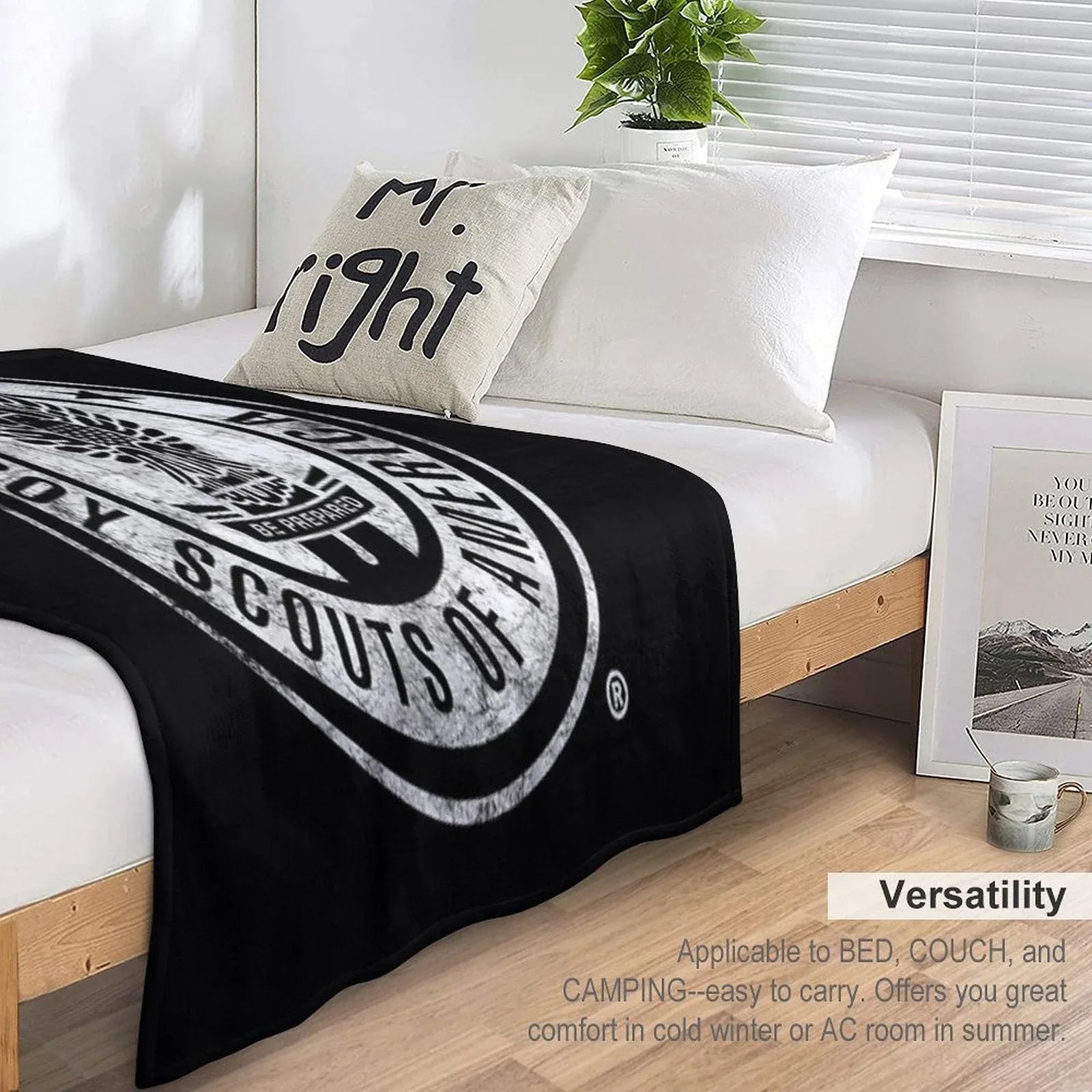 Officially Licensed Eagle Scout Throw Blanket