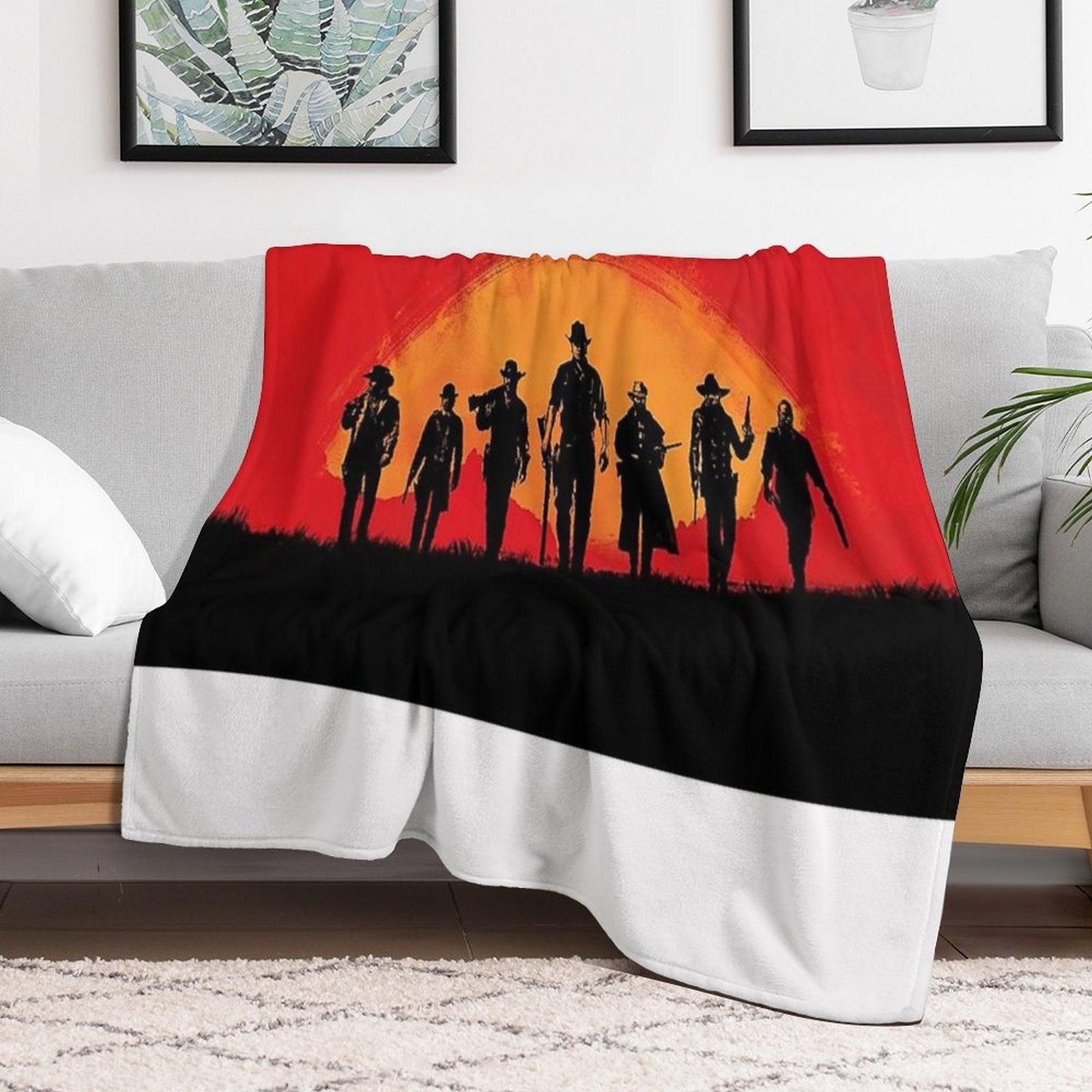 Beautiful Moon Throw Blanket