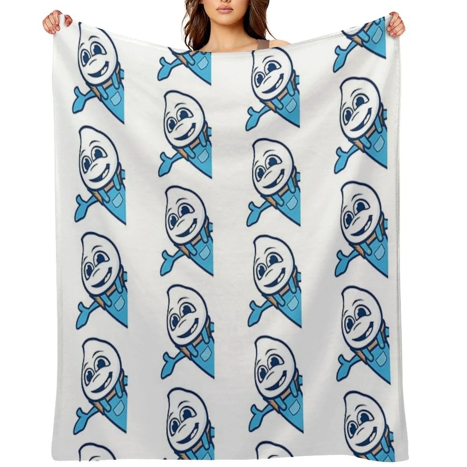 Culvers Scoopie Throw Blanket