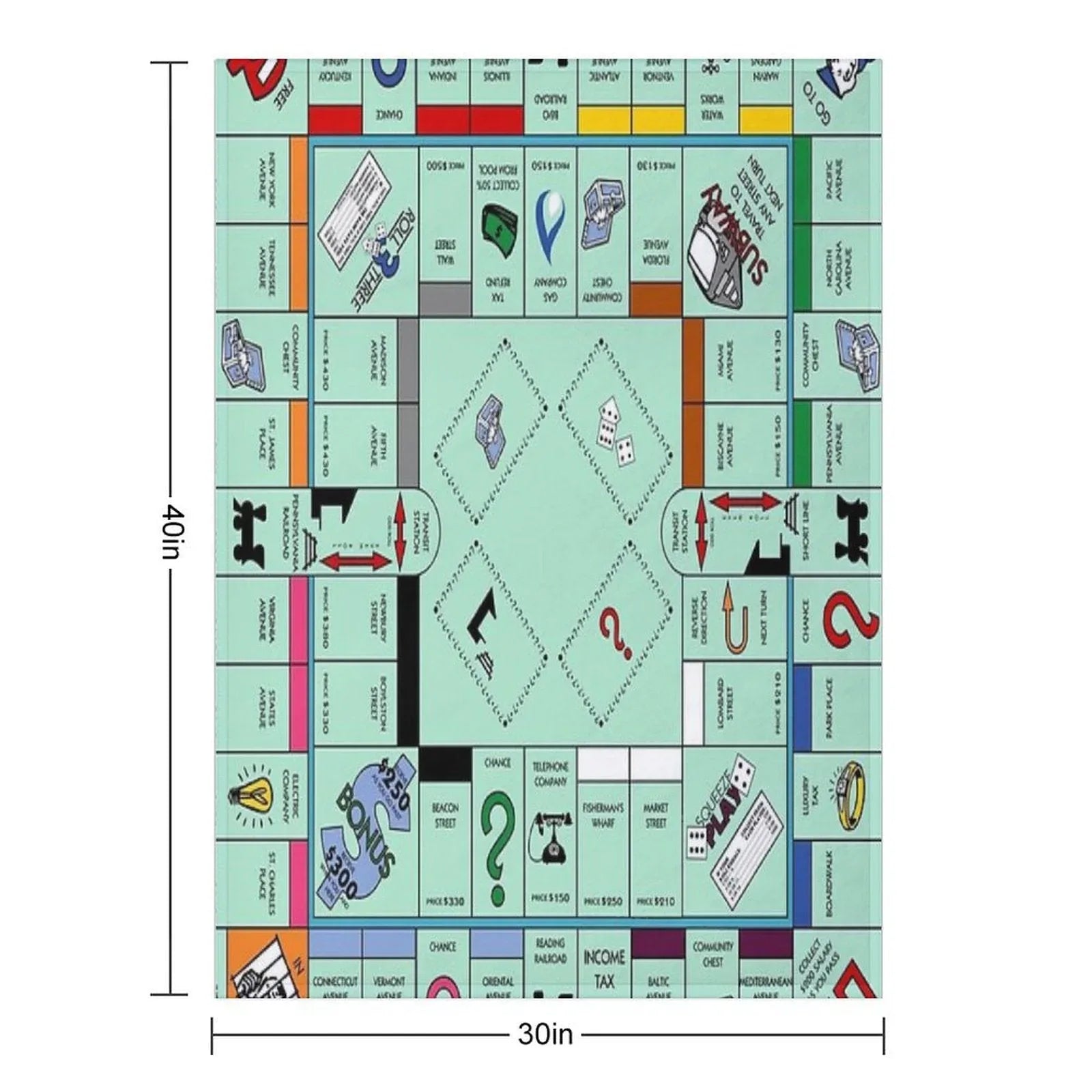 Board Throw Blanket